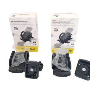 (2) Scosche Handle It Handlebar Phone Mount Black Universal Bicycle OPEN BOX